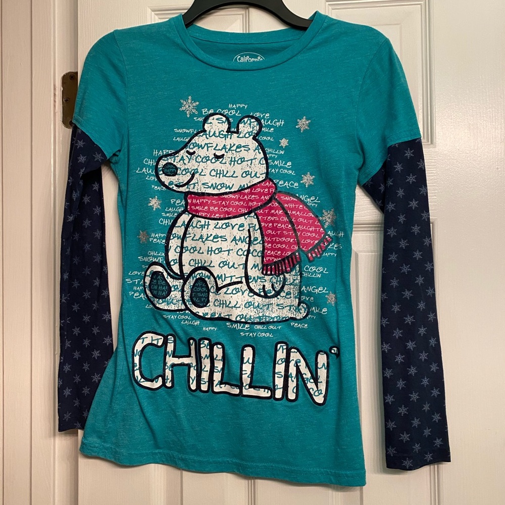 Long sleeve graphic tee